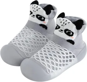 24 Months Girl Shoes Infant Boys Girls Animal Prints Cartoon Socks Shoes Toddler Breathable Mesh The Floor Socks Non Slip Prewalker Shoes Shoes for Special Needs