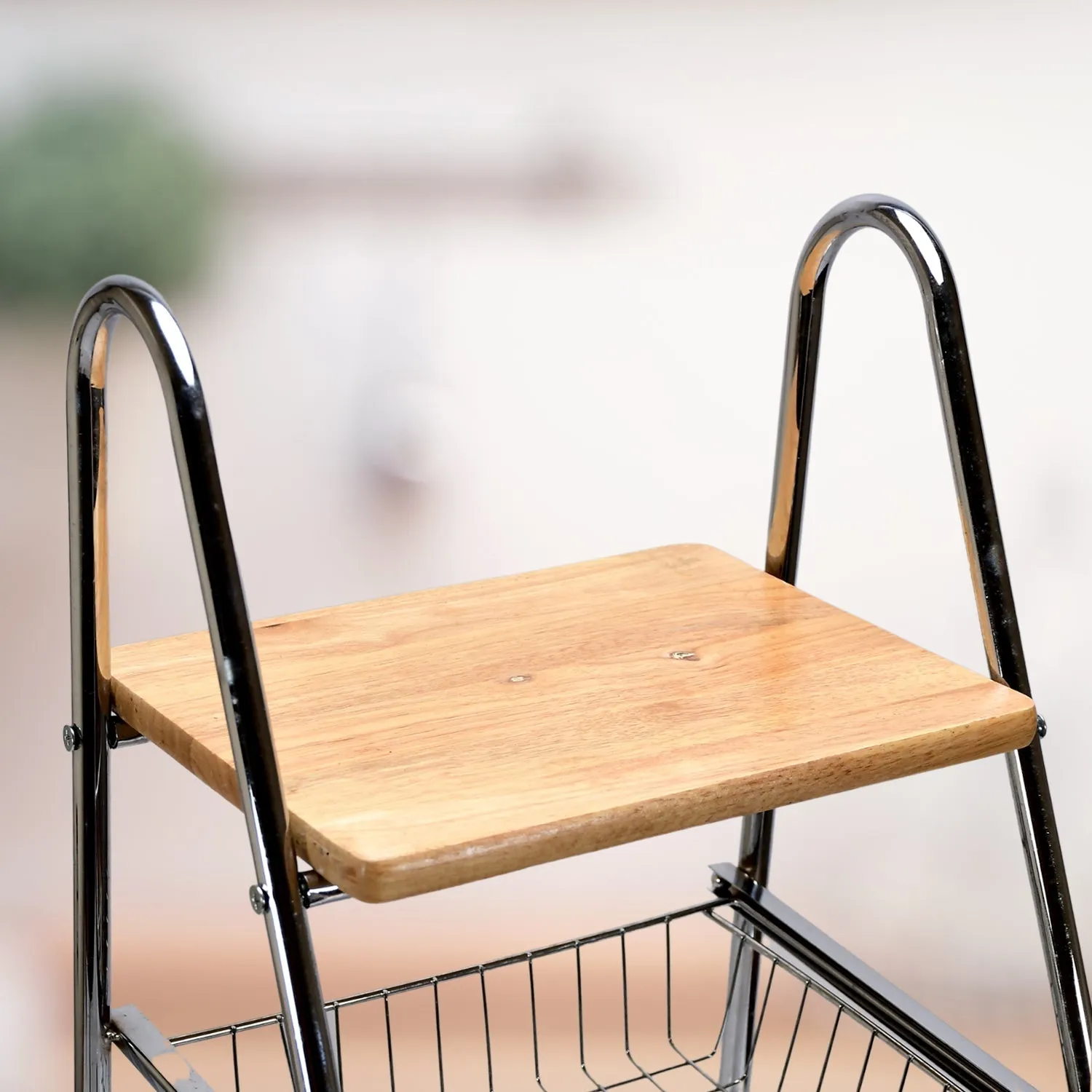 7669 Tkolley Steal High Quality Rack 3 Tier For Kitchen Use