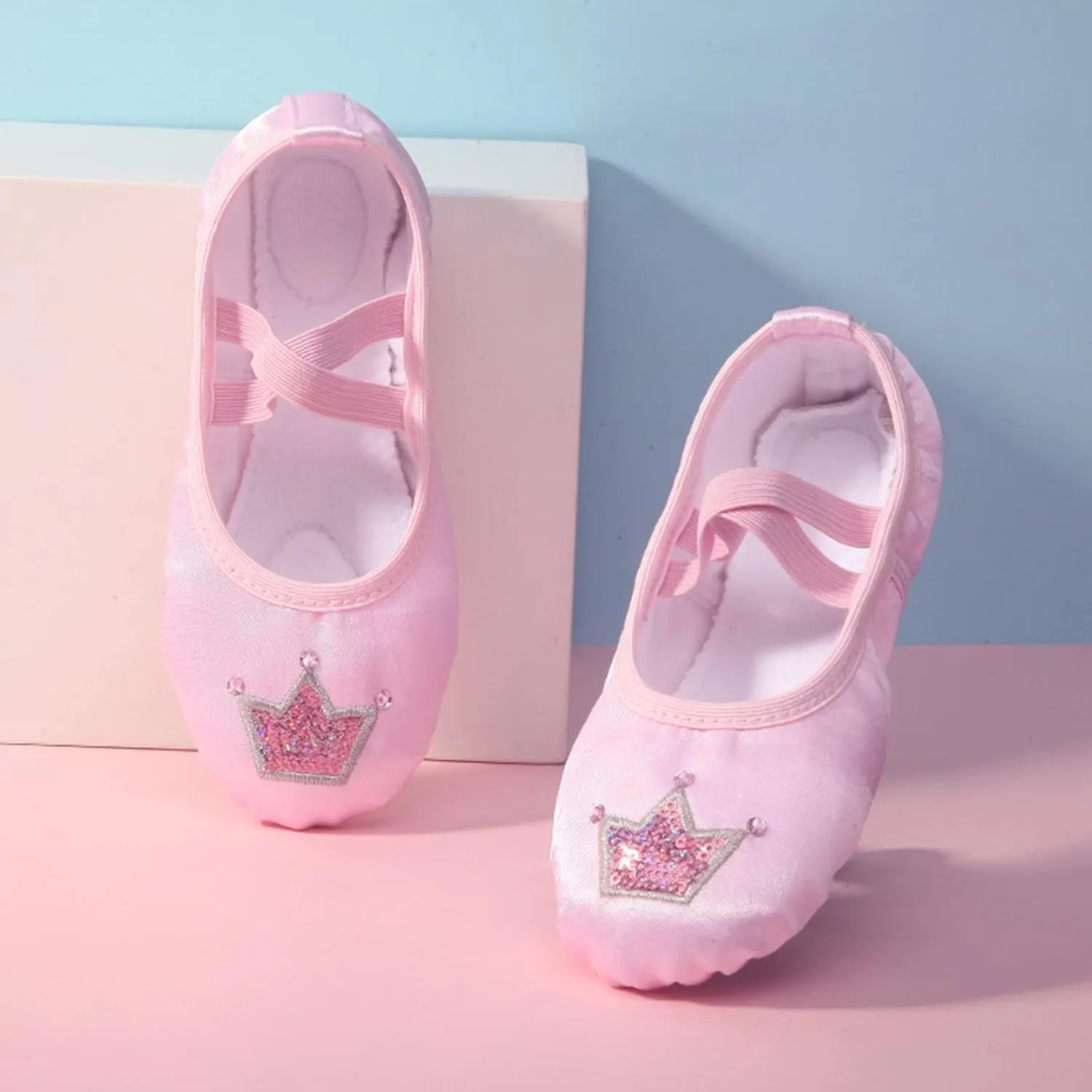 Ballet Shoes for Toddler/Little Kid/Big Kid Boys Girls Dance Yoga Body Training Gymnastics Shoes