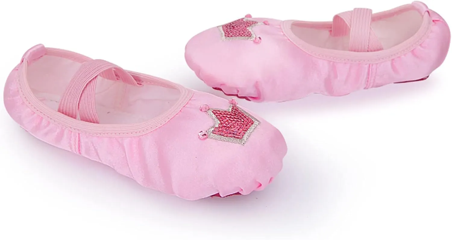 Ballet Shoes for Toddler/Little Kid/Big Kid Boys Girls Dance Yoga Body Training Gymnastics Shoes