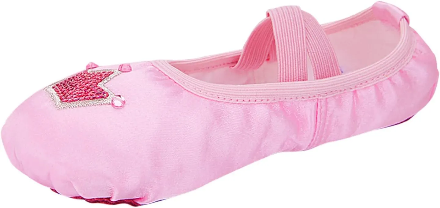 Ballet Shoes for Toddler/Little Kid/Big Kid Boys Girls Dance Yoga Body Training Gymnastics Shoes
