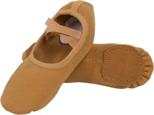 Ballet Shoes for Women Big Girls, Innovative Elastic Fabric, High Elasticity-High Breathability Flat Dance Practice Shoes with Split Soles, Soft Sole Yoga Shoes for Girls Boys