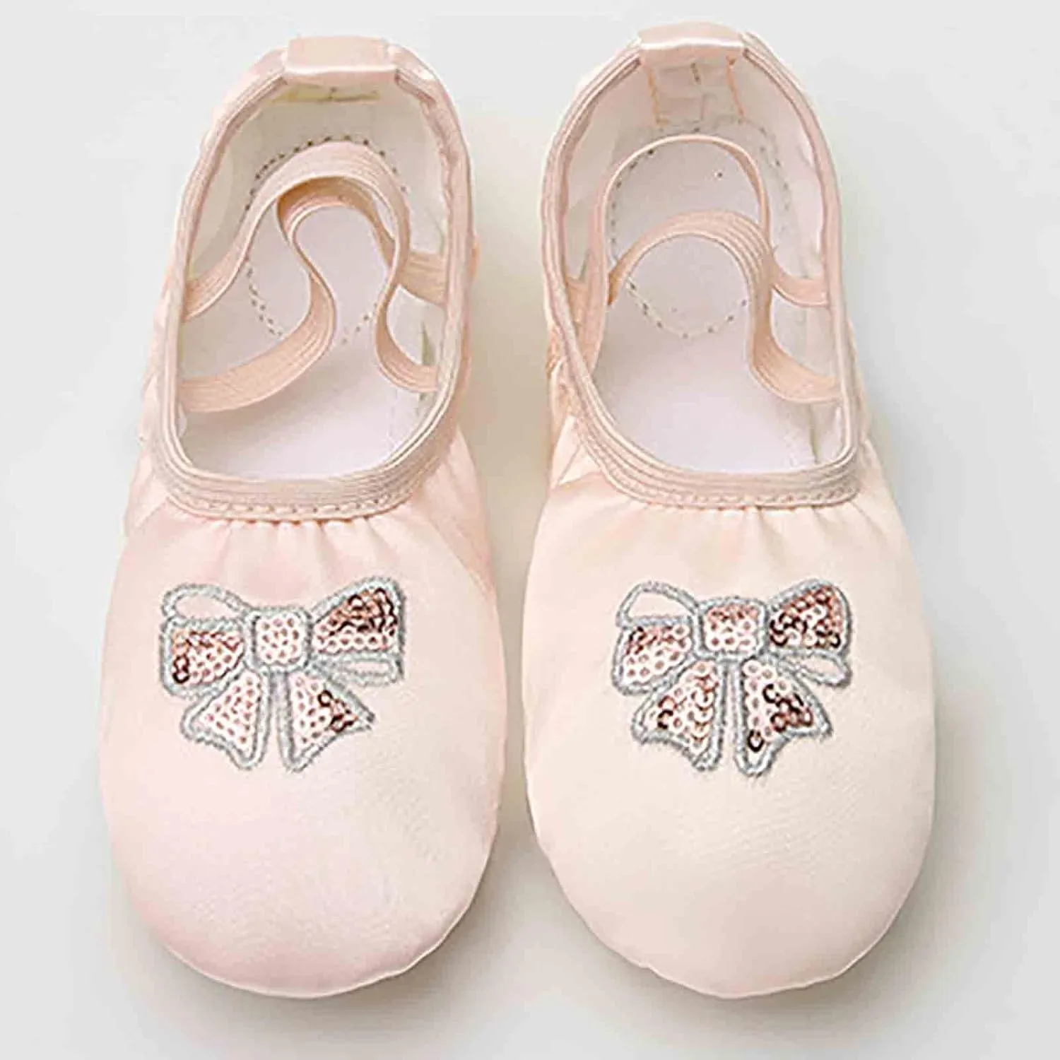Ballet Shoes for Women Girls Ballet Slipper Dance Shoes Stretch Satin for Toddler Kids Adults