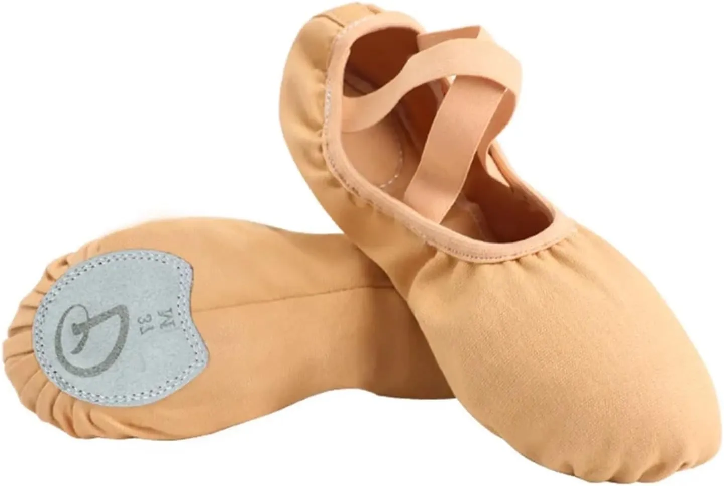 Ballet Shoes Women Ballet Shoes Girls Professional Ballet Slippers Split Sole Dance Shoes Women Dance Training Shoes for Girls Toddler Ballet Slippers(Red,36)