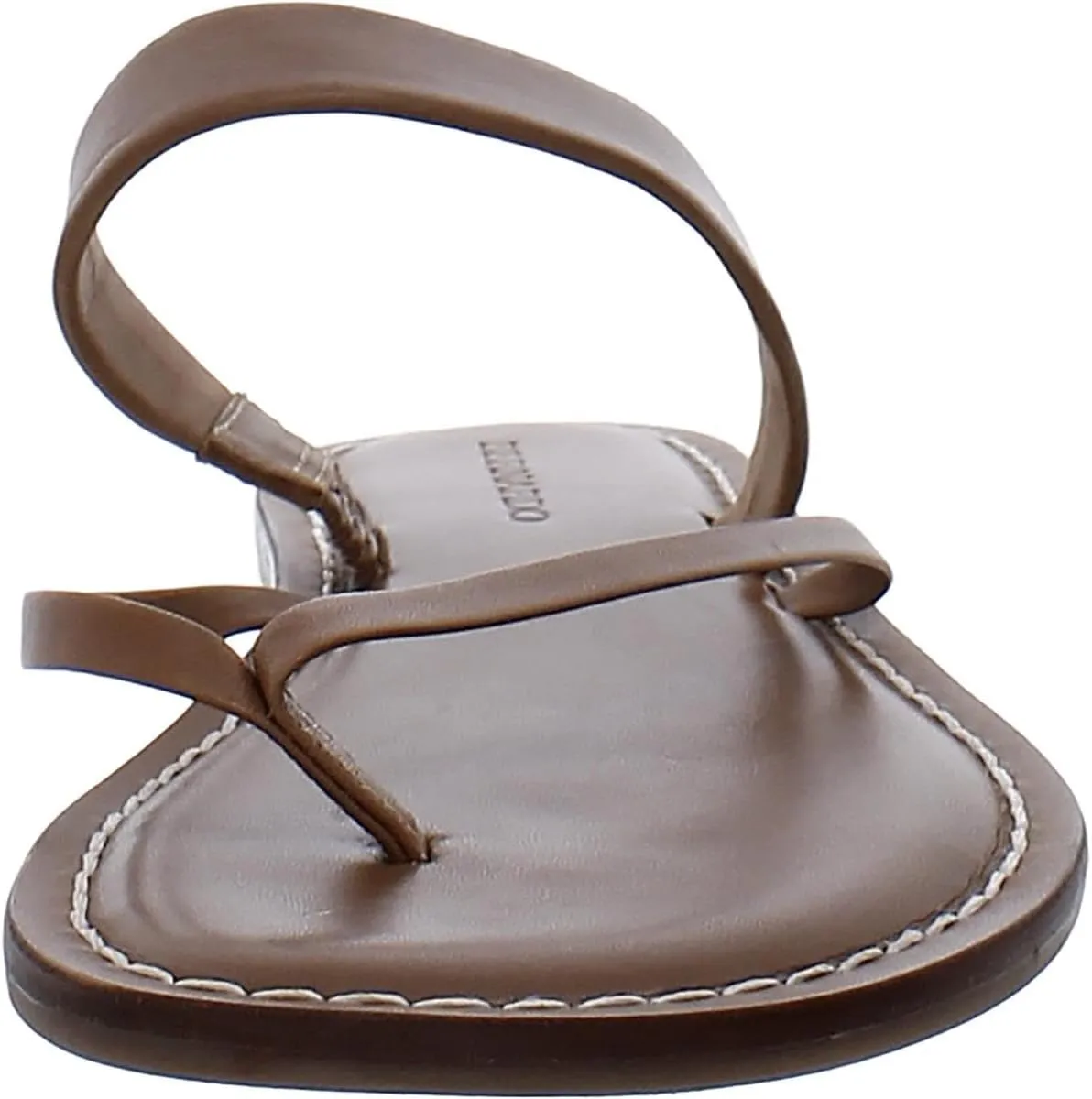 Bernardo Leia - Flats for Women - Leather Upper - Lightly Padded Insole - Open Toe - Man-Made Outsole