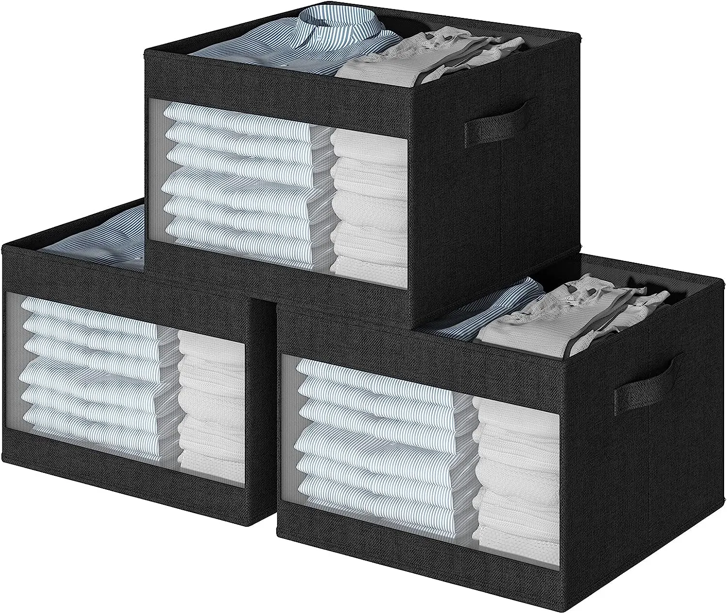 Blushbees® Clear Window Closet Storage Bins