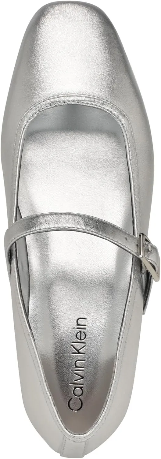 Calvin Klein Women's Greto Mary Jane Flat