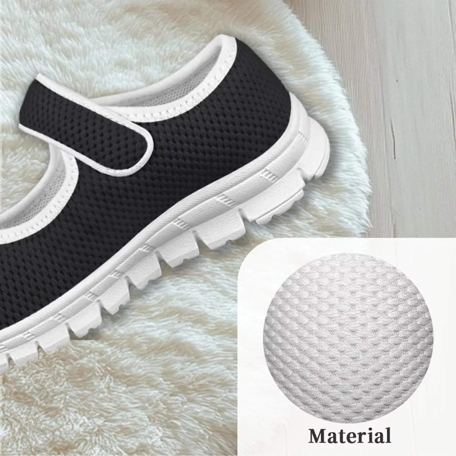 Cat Print Mary Jane Shoes for Little Girls Wedding Dress Shoe Ballet Princess Flats with Strap