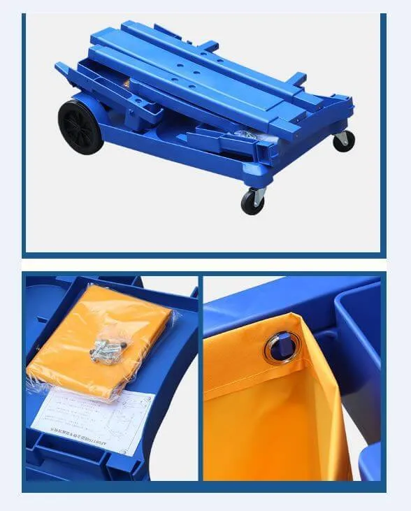 Cleaning trolley Janitors cart