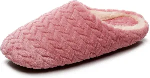 Crazy Lady Women's Fuzzy House super light Slippers Fluffy Furry Fur Slippers Scuff Outdoor Indoor Warm Cozy Plush Bedroom Shoes Soft Flat Comfy Anti-Slip5.5-6.5