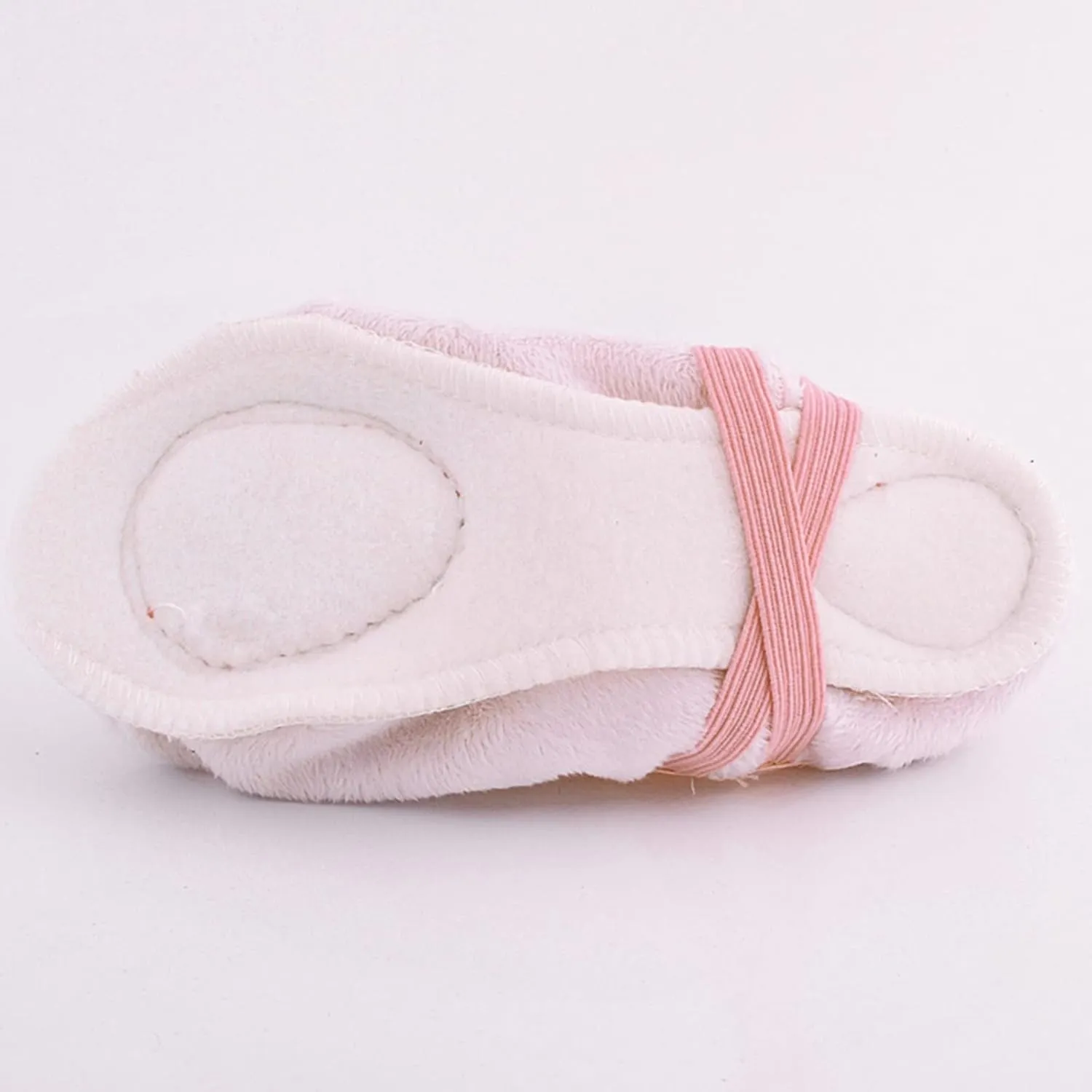 Dance Shoes for Girls Warm Ballet Slippers Cute Lace Bowknot Performance Canvas Yoga Indoor Shoes with Elastic Straps