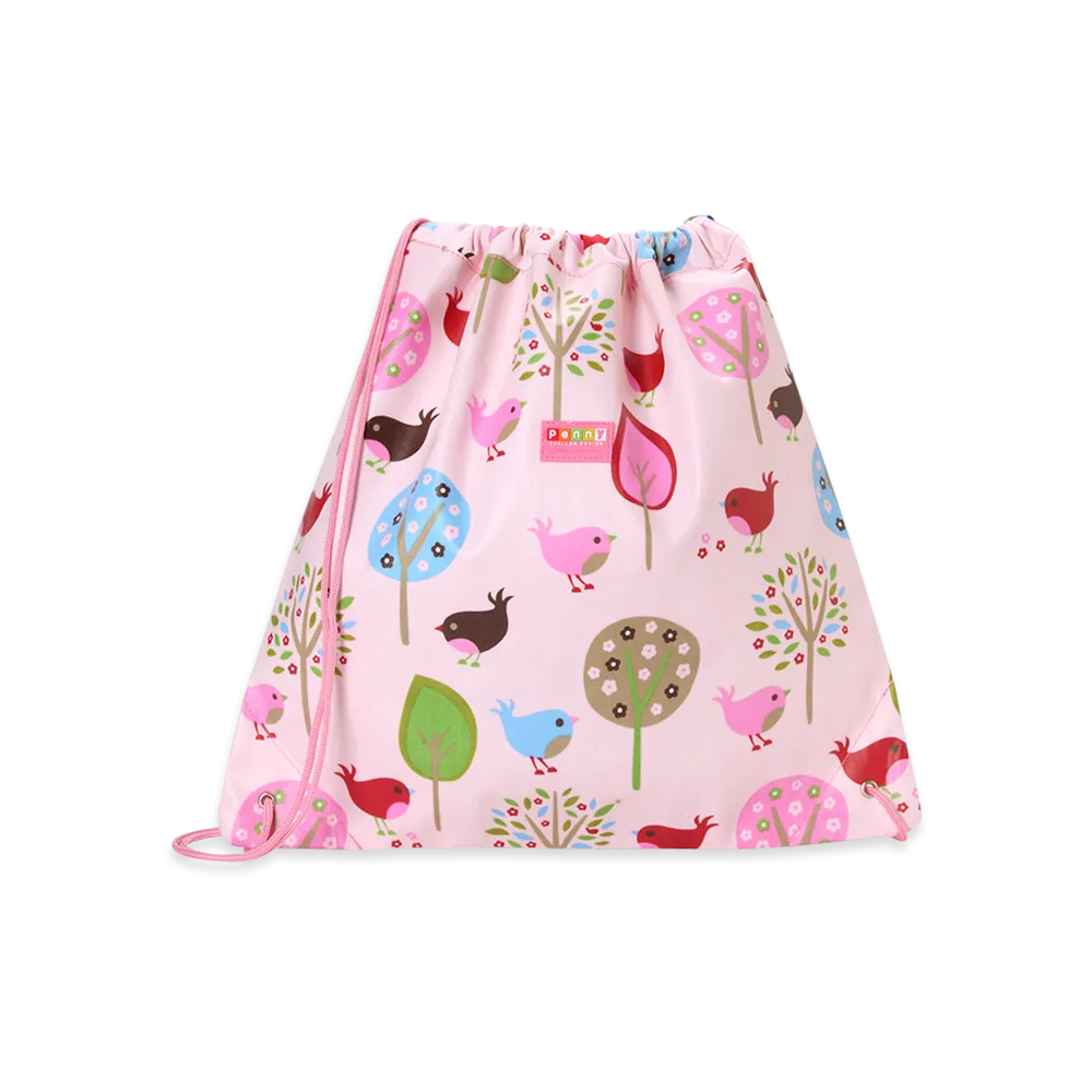 Drawstring Bag - Chirpy Bird