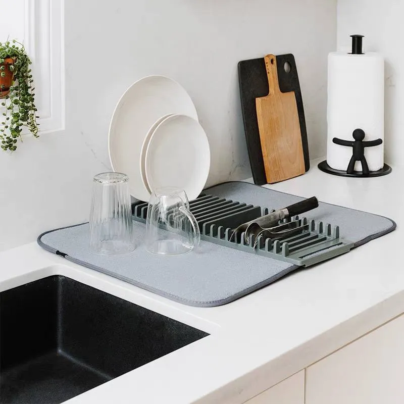 Dry Microfibre dish rack