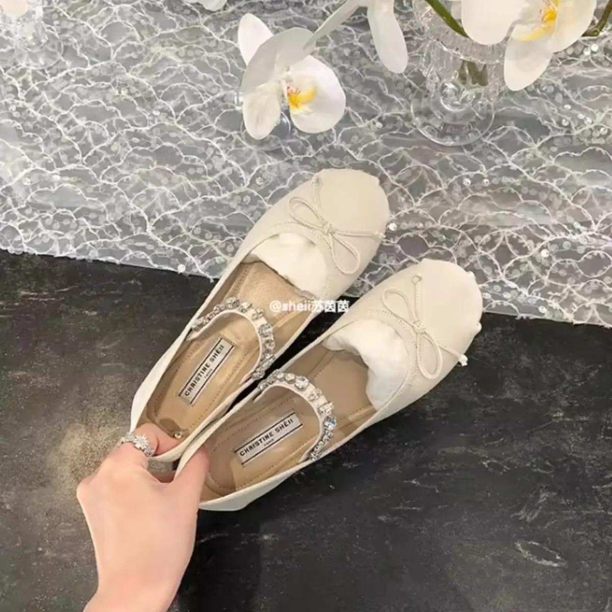Elegant Ballet Flats for Women and Girls | Buckle Strap Mary Jane Flats Ballerina Shoes