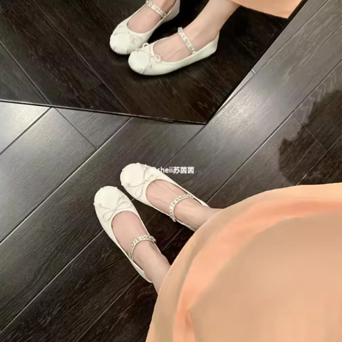 Elegant Ballet Flats for Women and Girls | Buckle Strap Mary Jane Flats Ballerina Shoes