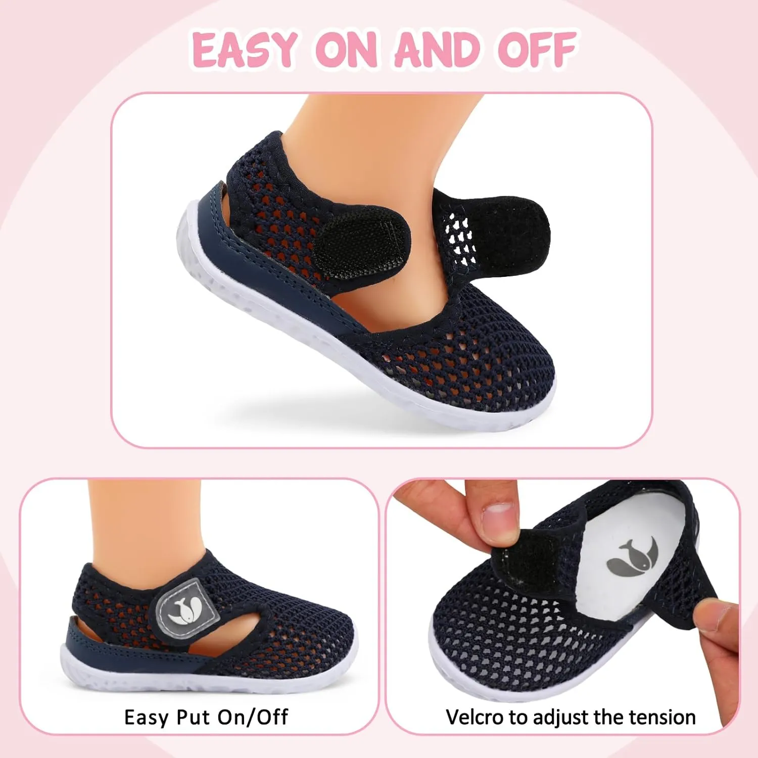 FEETCITY Baby Girl Boys Sandals Slippers Infant First Walker Shoes Summer Crib Shoes
