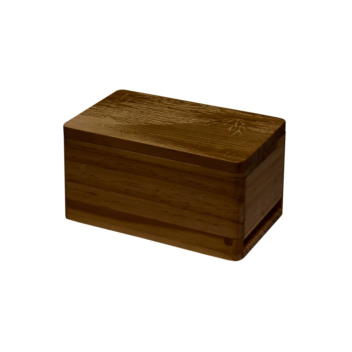 Fine Art Hako Wooden Deck Box by Hokusai
