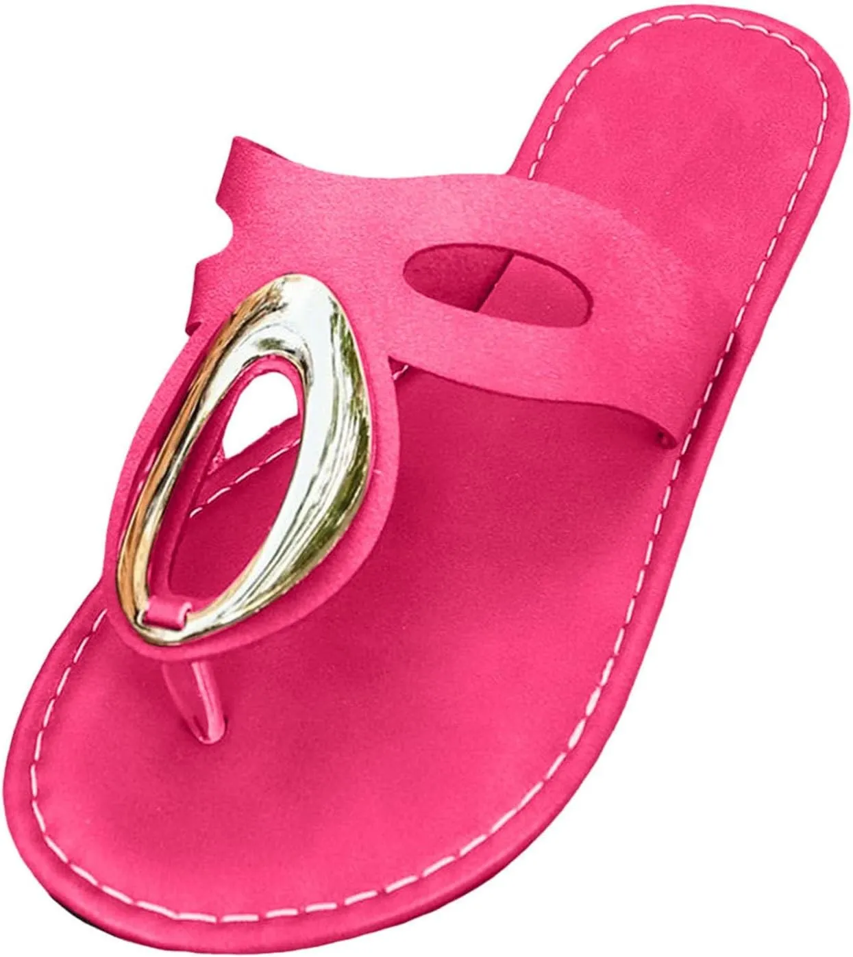 Flip flops for Women Vegan Leather Women Slippers Sandals Women Beach Essentials Slides for Women Fashion Footwear Flats