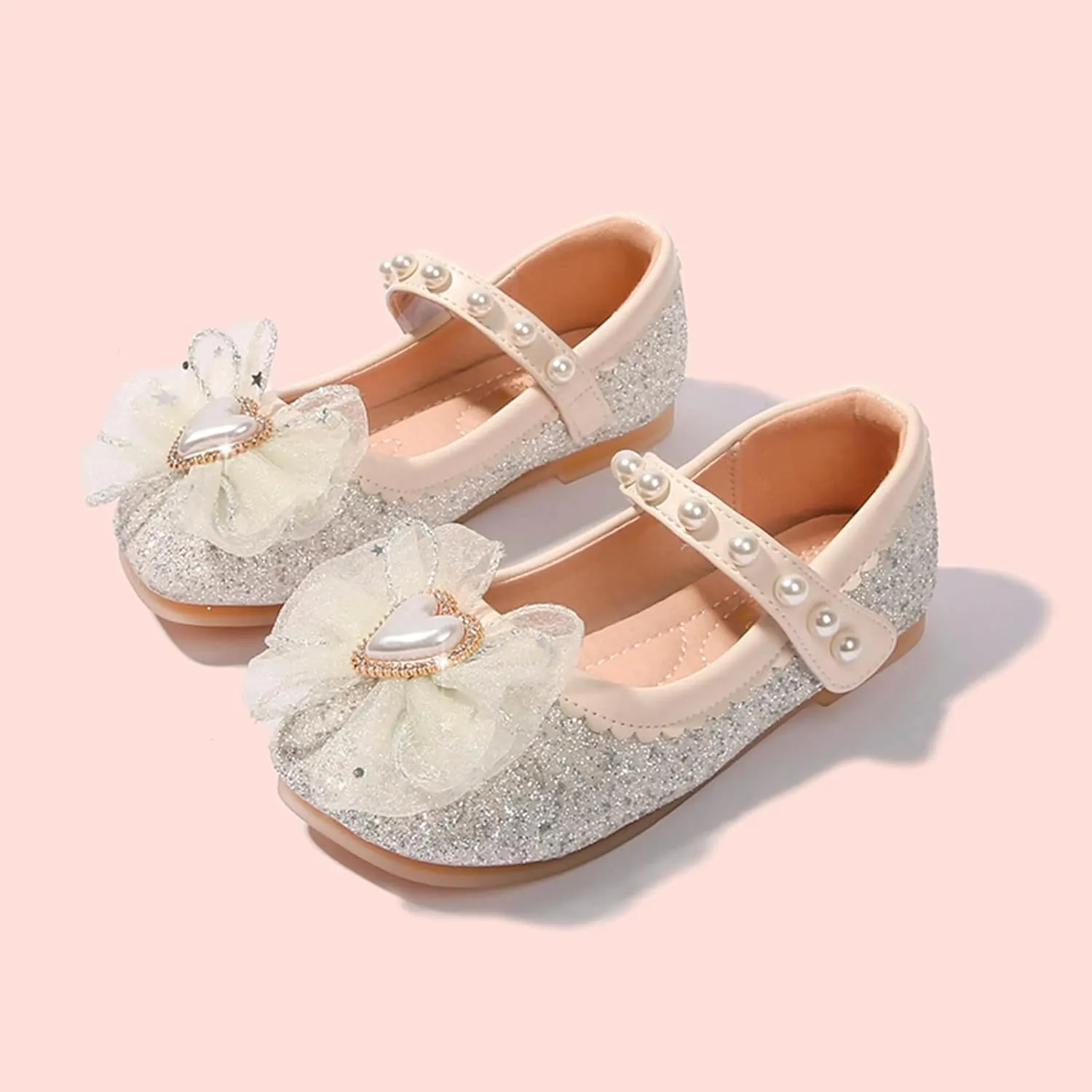 Girls Ballet Shoes Girl Shoes Small Leather Shoes Single Shoes Children Dance Shoes Girls Open-Toe Flat Sandals
