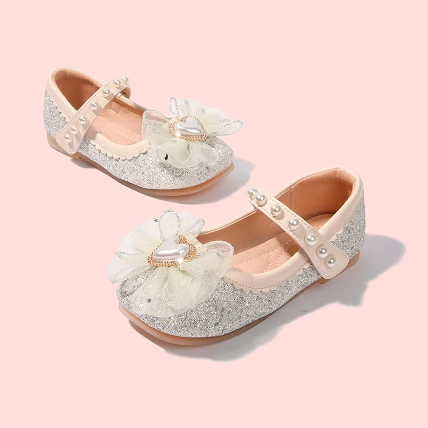 Girls Ballet Shoes Girl Shoes Small Leather Shoes Single Shoes Children Dance Shoes Girls Open-Toe Flat Sandals