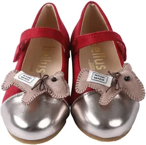 Girls Mary Jane Casual Slip On Ballerina Flats (Toddler/Little Kid)
