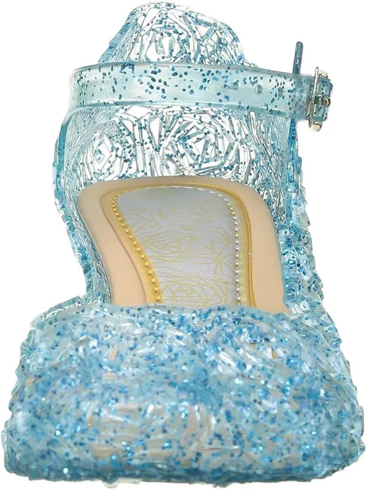 Infant Girl Light up Shoes Cosplay Sandals Princess Party Girls Wedge Kids Toddler Single Infant Baby Shoes Baby Shoes 12 Month Shoes Girl