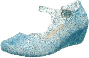 Infant Girl Light up Shoes Cosplay Sandals Princess Party Girls Wedge Kids Toddler Single Infant Baby Shoes Baby Shoes 12 Month Shoes Girl