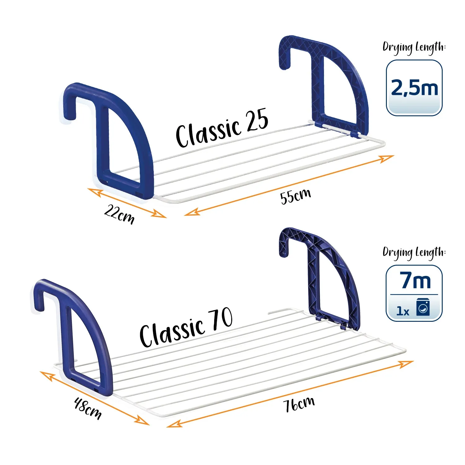 L83056 Leifheit Classic 70 Hanging Dryer