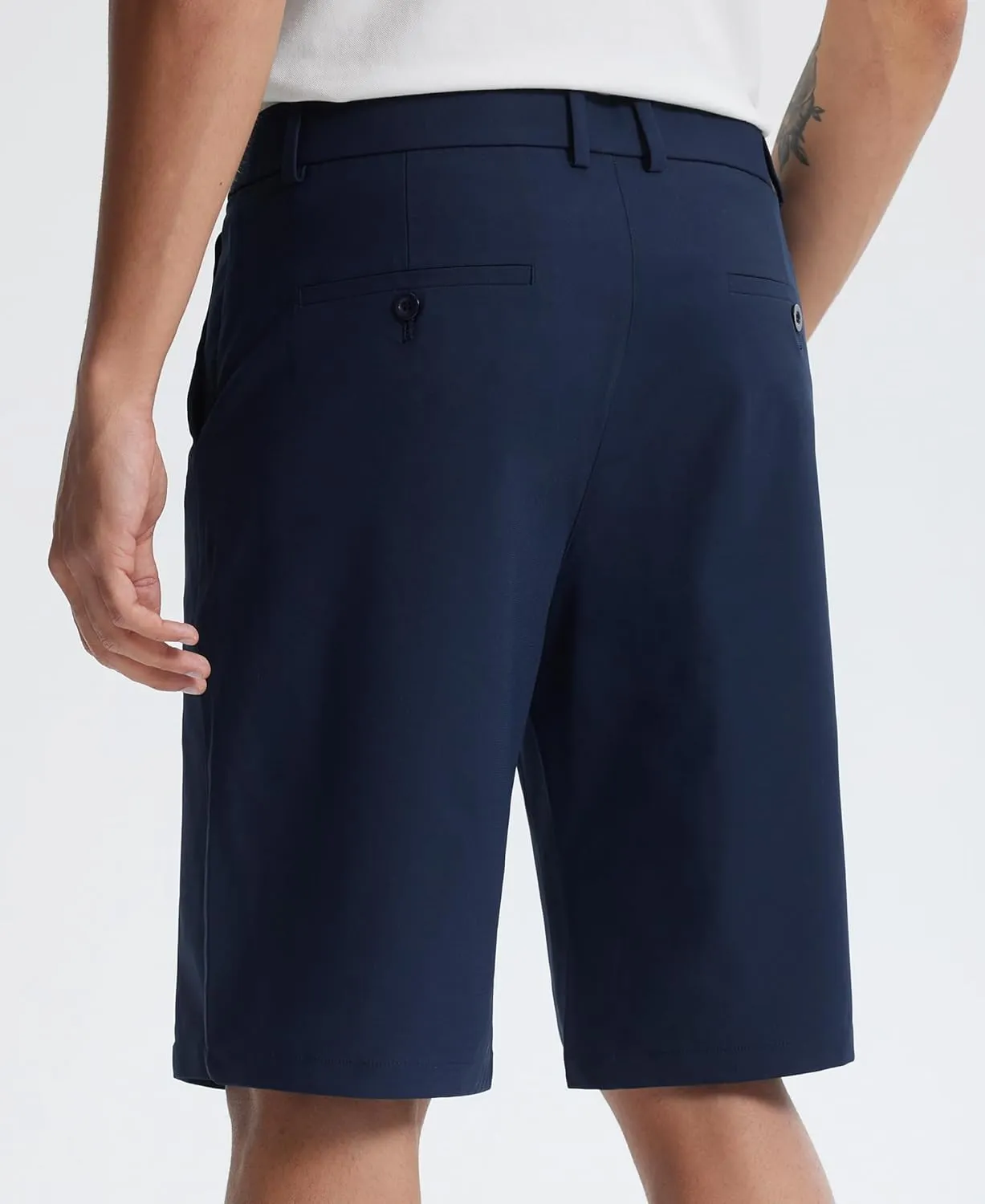 Libin Golf Shorts Men Dress Shorts Casual Work Flat Front Shorts 7" 9" Stretch Lightweight