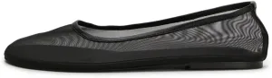 Mesh Ballet Flats Shoes for Women Round Toe Slip on Ballerina Casual Work Flats Low Heel Comfortable Soft