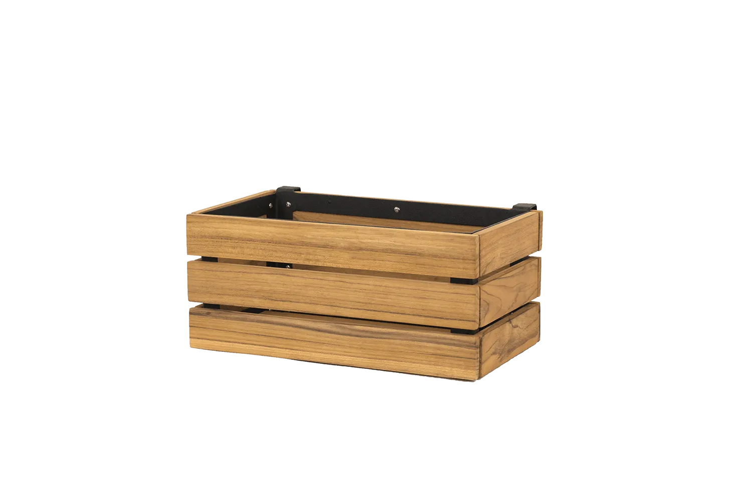 Mille teak box for grid 30 x 17 cm