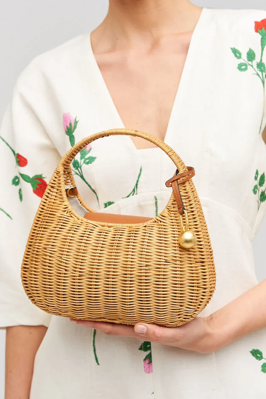 Oroton Clara Wicker Mini Bag