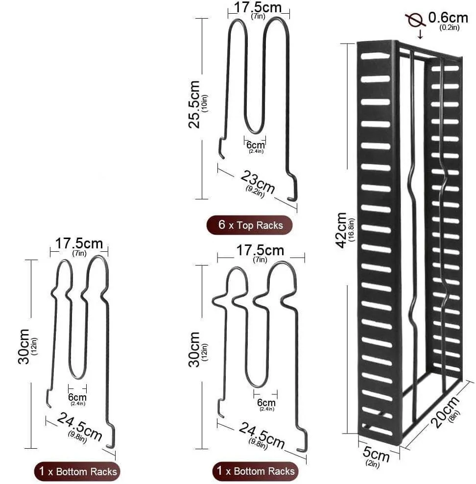 Pan Organizer Rack