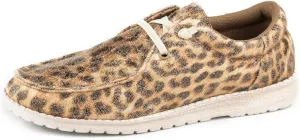 Roper Women's Hang Loose Moccasin, Tan, 8