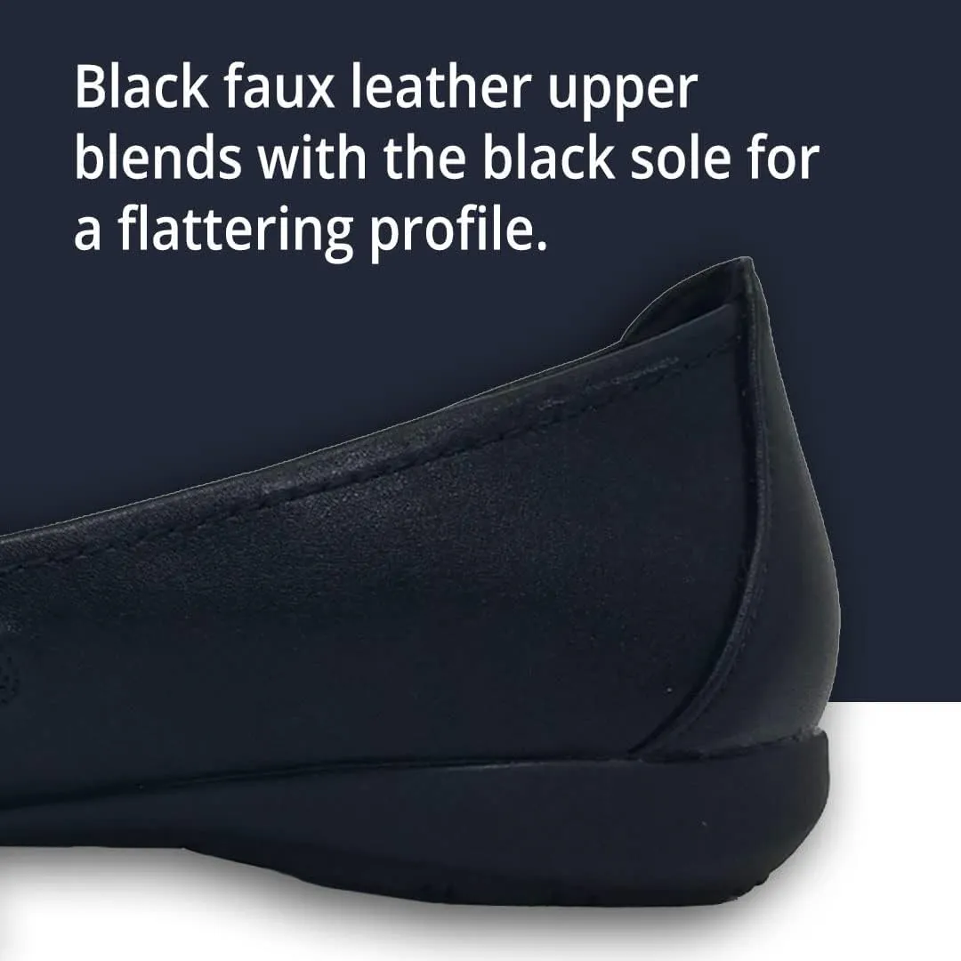 SAGEFINDS Crisscross Flats for Women| Slip-On Ballet Shoes | Flexible Nonskid Sole | Comfortable Rounded Toe