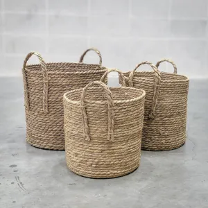 Seagrass Basket with handles