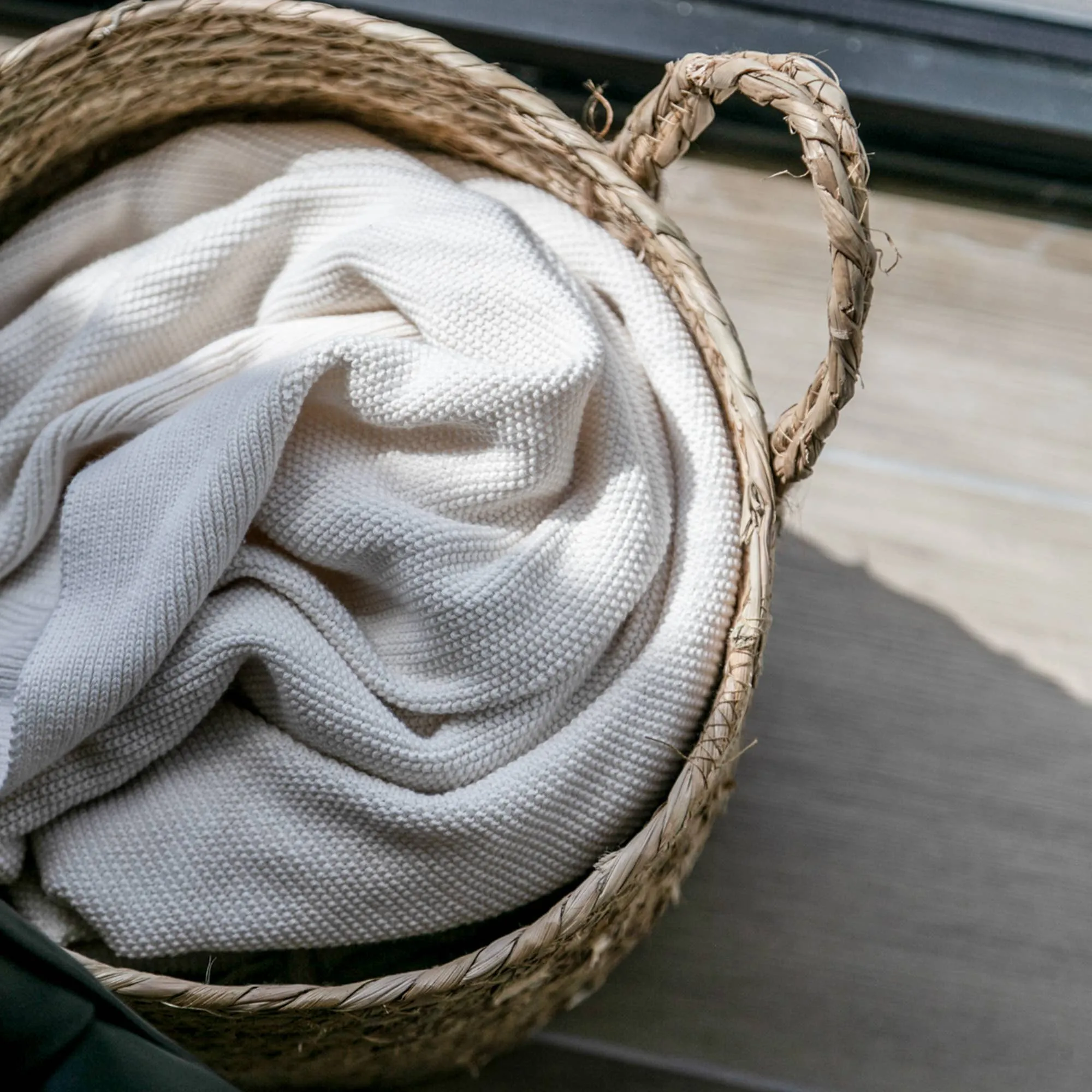 Seagrass Basket with handles