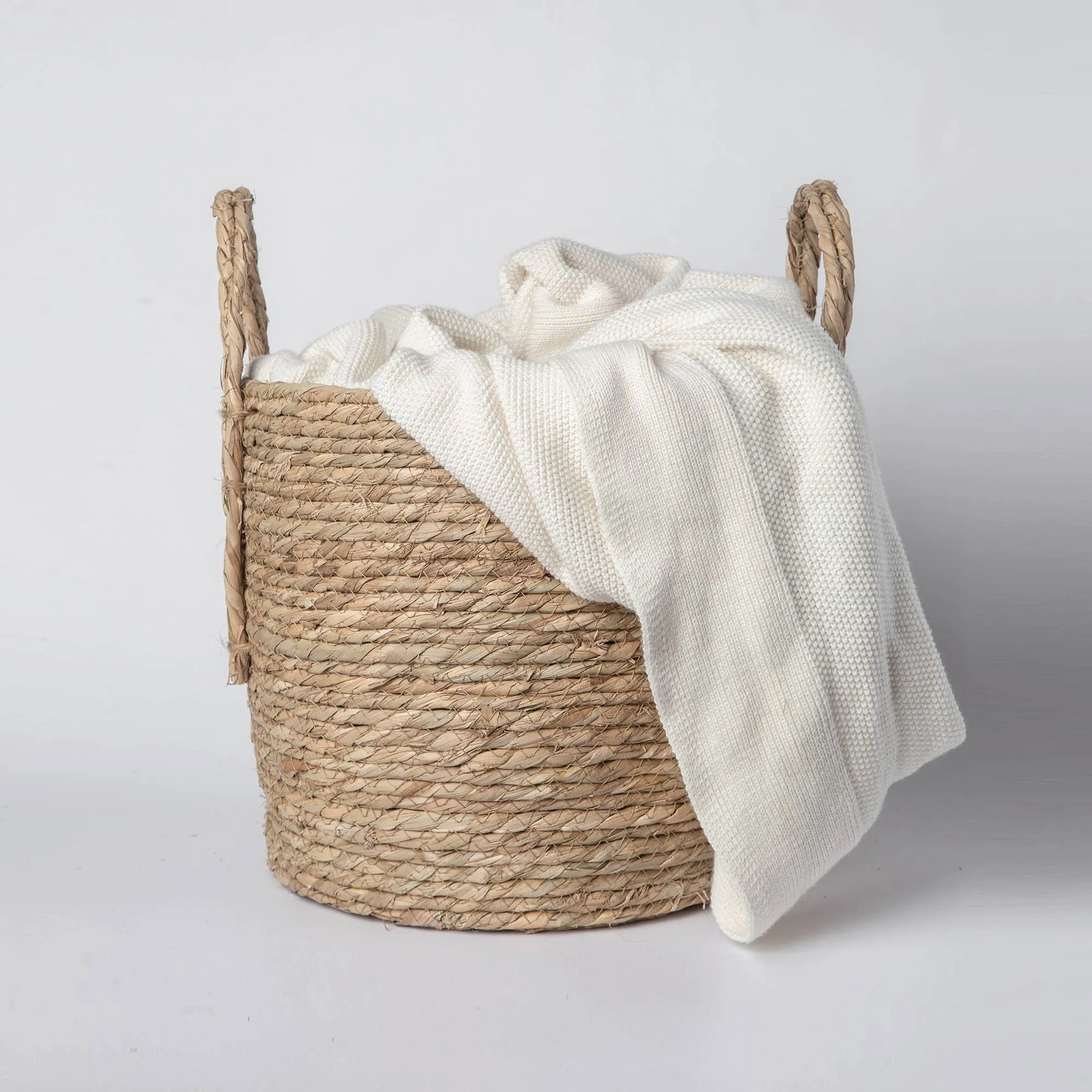 Seagrass Basket with handles