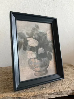 Small Framed Vase Print