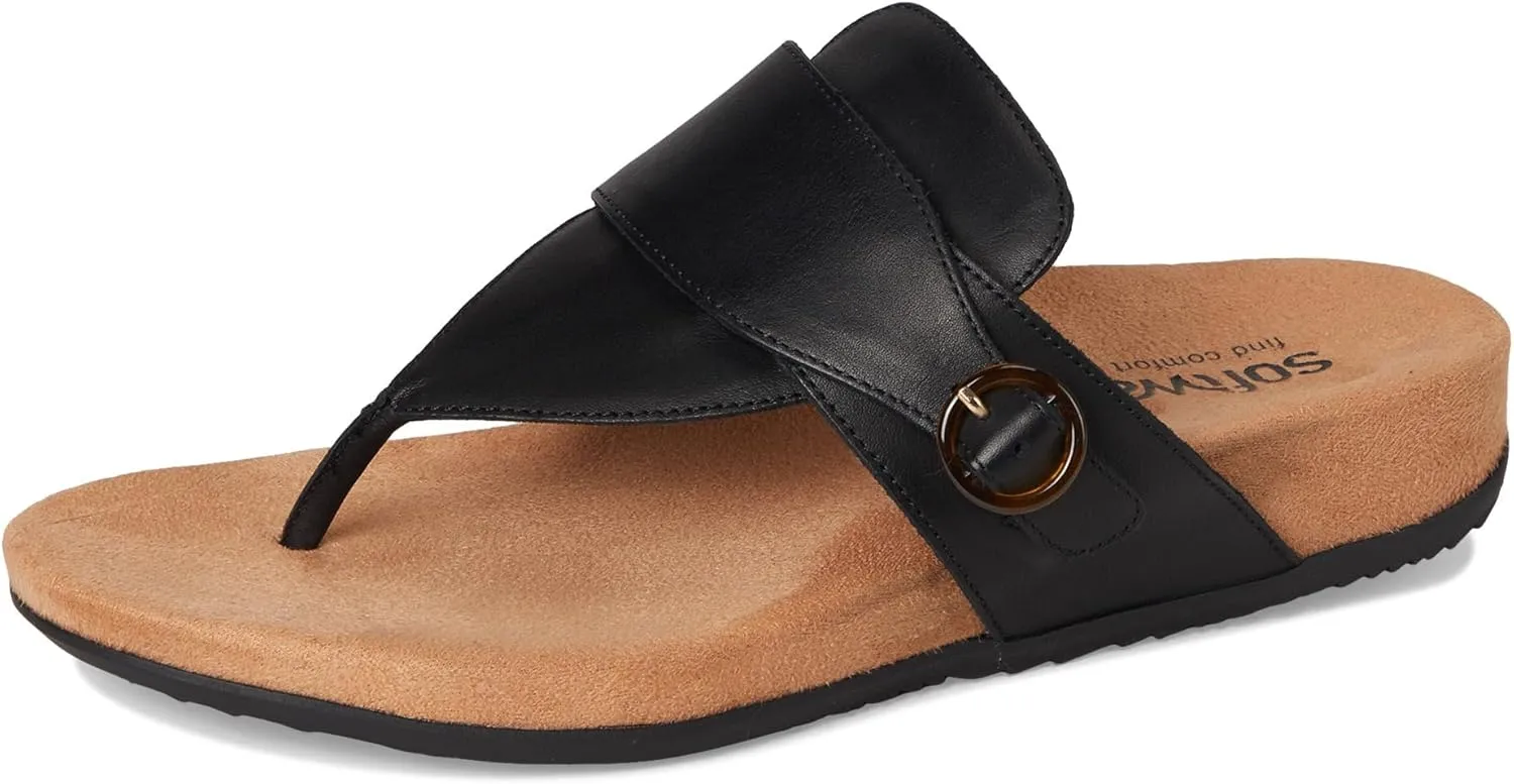 SoftWalk Women's Belize Flat Sandal