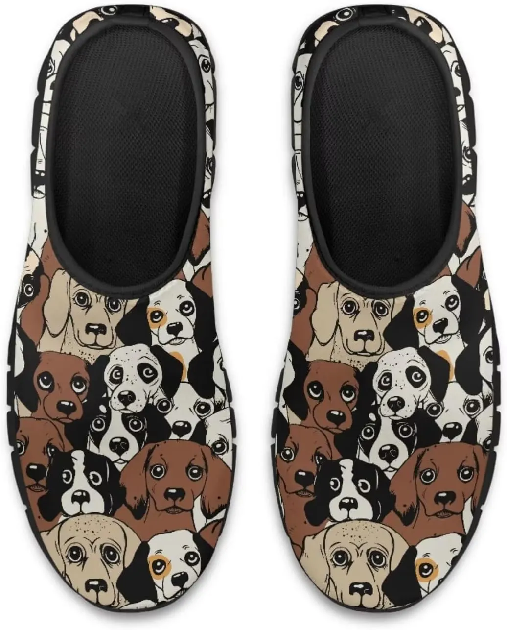 SYtrade Women's Art Travel Shoes Slip On Flats Casual Walking Sneaker Black Sole