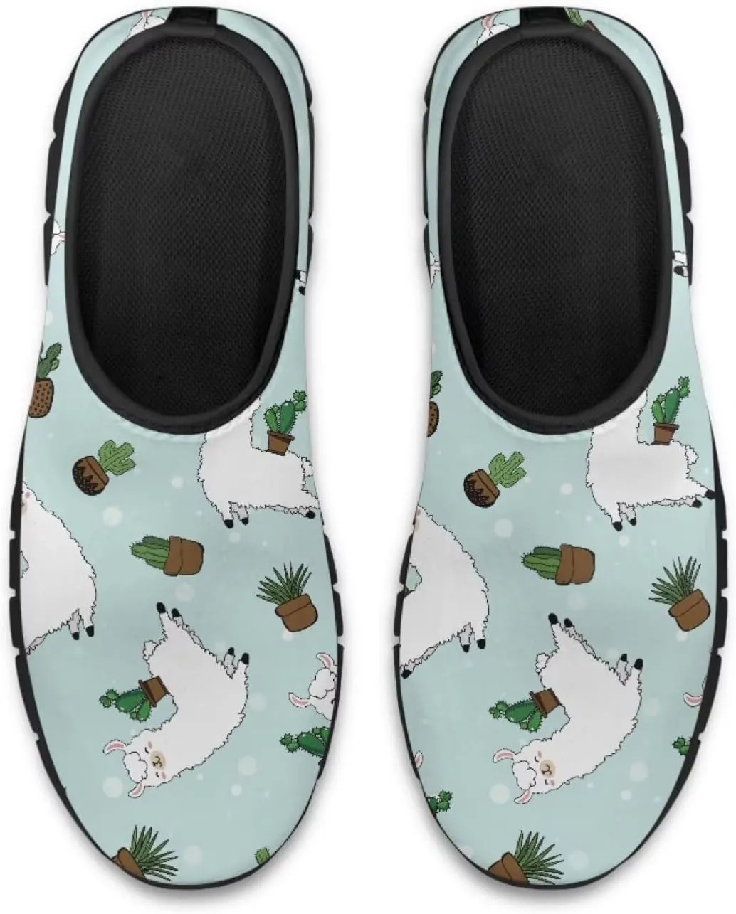 SYtrade Women's Art Travel Shoes Slip On Flats Casual Walking Sneaker Black Sole