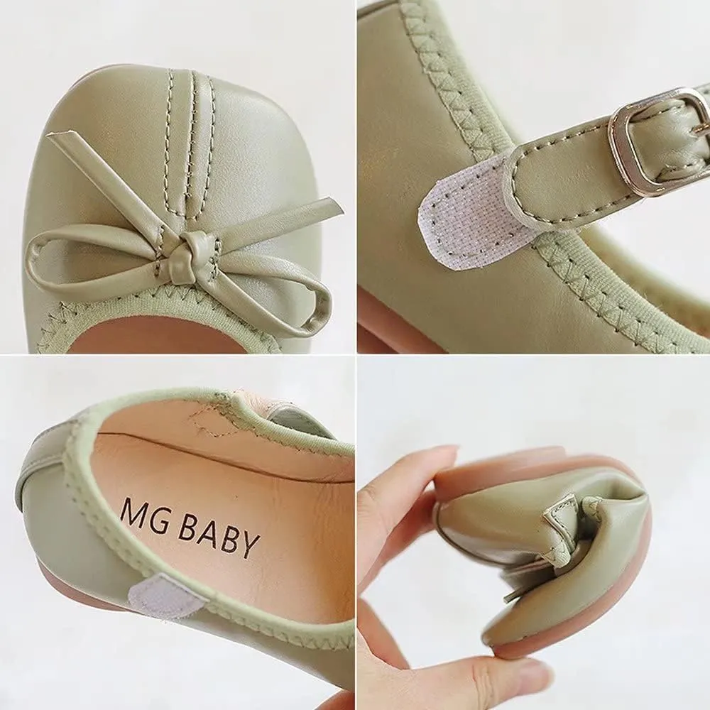 TN TANGNEST Toddler Girls Ballet Flats Bowknot Mary Jane School Wedding Party Dress Shoes