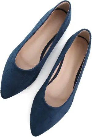 TN TANGNEST Womens Ballet Flats Pointed Toe Flat Shoes Cute Slip On Loafers Comfortable Dress Shoes
