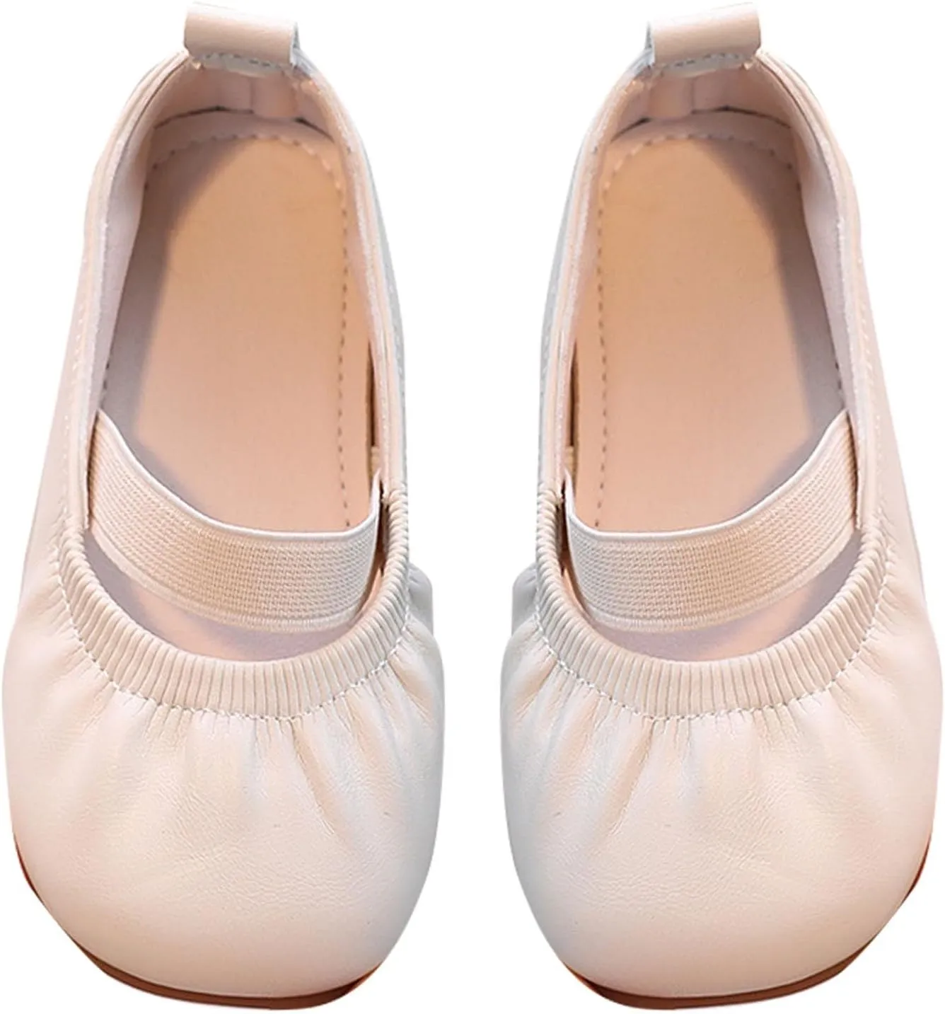 Toddler Flower Girl Dress Shoes Girl Party School Shoes Square Toe Ballerina Ballet Flats Wedding Girl Little Girl Shoes