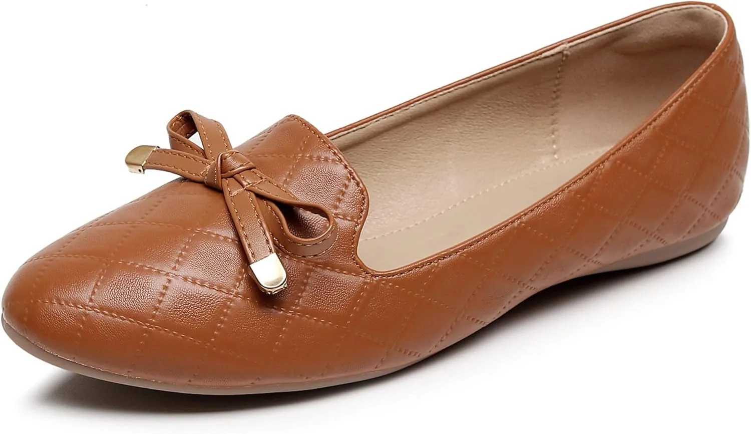 VenusCelia Women's Serenity Bow Flat Shoe