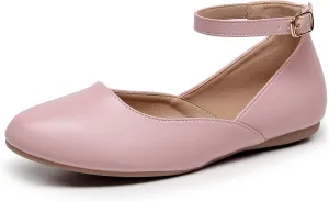 VenusCelia Women's Serenity Strap Flats Shoe
