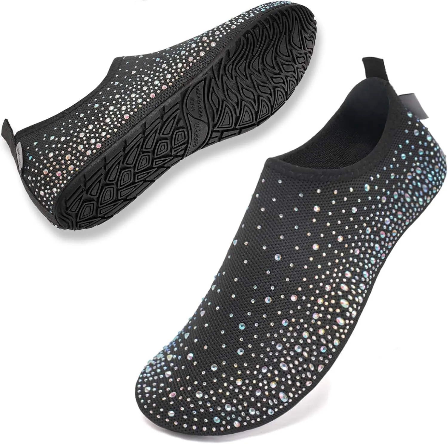 WateLves Womens Barefoot Water Shoes Travel House Slippers for Indoor and Outdoor Aqua Socks for Beach Swim Surf Yoga Dancing Camping Must Haves
