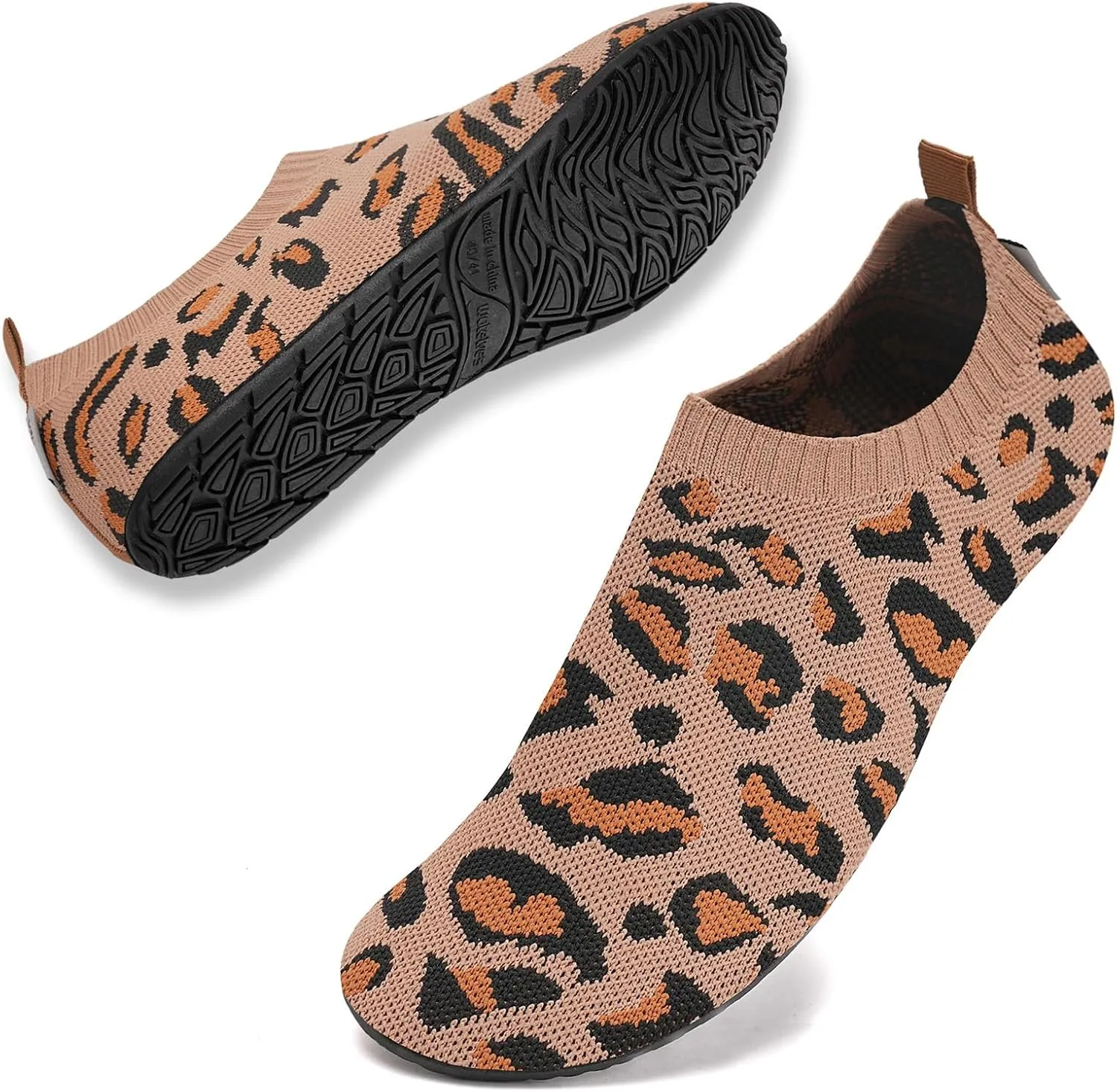 WateLves Womens Barefoot Water Shoes Travel House Slippers for Indoor and Outdoor Aqua Socks for Beach Swim Surf Yoga Dancing Camping Must Haves