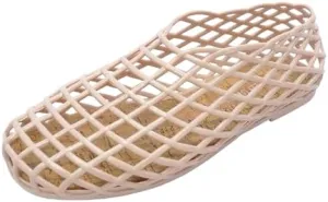 Wild Diva Women's Casual Mesh Ballet Flat Sandals